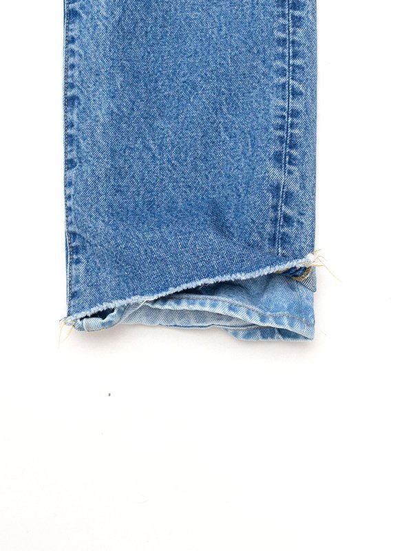 INSCRIRE/アンスクリア】Straight Layered Denim（デニムパンツ