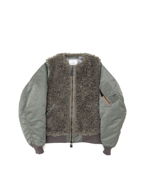 FAUX SHEARLING TYPE MA-1-フォーシャーリングタイプMA-1-HYKE（ハイク）通販| st company