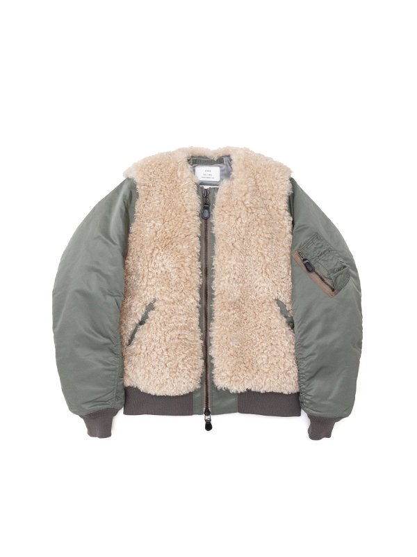 FAUX SHEARLING TYPE MA-1-フォーシャーリングタイプMA-1-HYKE（ハイク）通販| st company