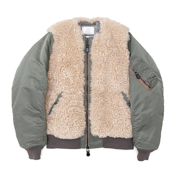 FAUX SHEARLING TYPE MA-1-フォーシャーリングタイプMA-1-HYKE（ハイク）通販| st company