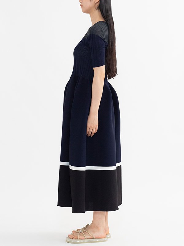 POTTERY SHORT SLEEVE DRESS-ポタリーショートスリーブドレス-CFCL（シーエフシーエル）通販| st company