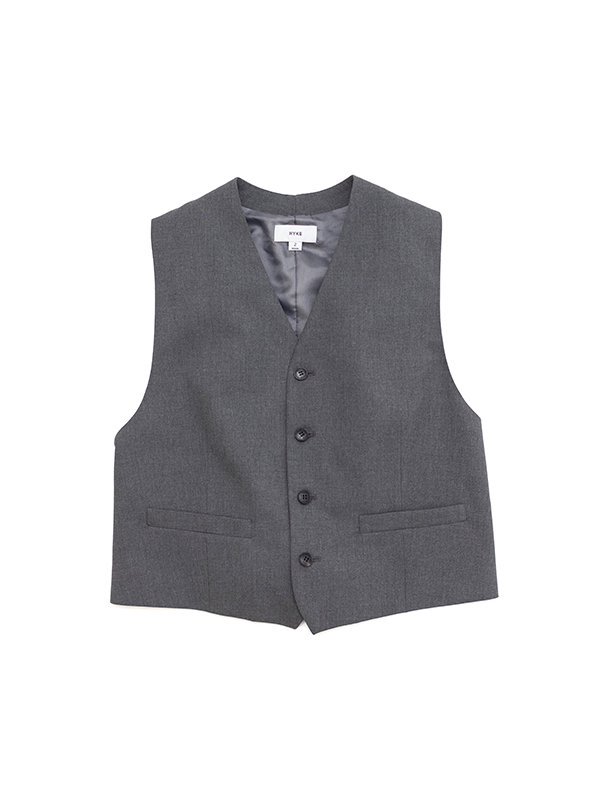 P/R STRETCH VEST-P/R ストレッチベスト-HYKE（ハイク）通販| st company