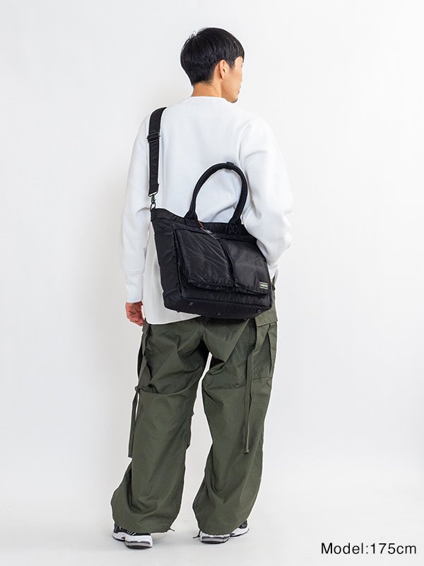 TANKER TOTE BAG(L)-タンカートートバッグ L-PORTER（ポーター