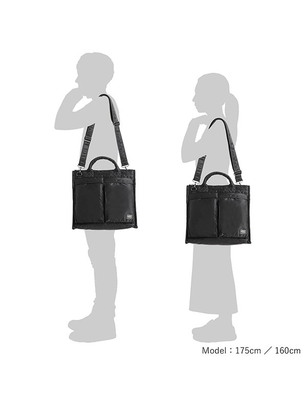 TANKER SQUARE TOTE BAG(L)-タンカースクエアトートバッグ L