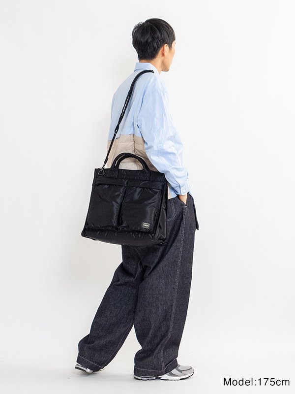 TANKER SQUARE TOTE BAG(L)-タンカースクエアトートバッグ L