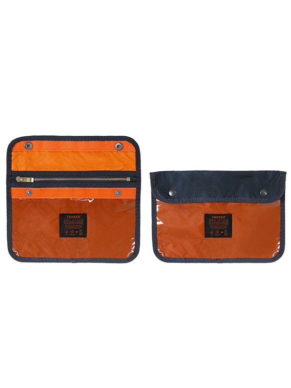 PORTER TANKER 3WAY DOCUMENT BAG W zip Black Briefcase