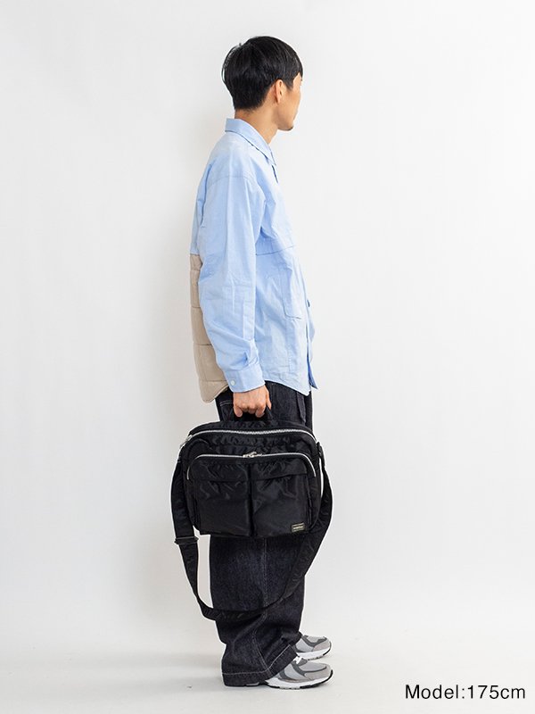 TANKER SLING BAG W zip(XL)-タンカースリングバッグダブル TANKER SLING BAG W zip(XL)-タンカースリングバッグダブル