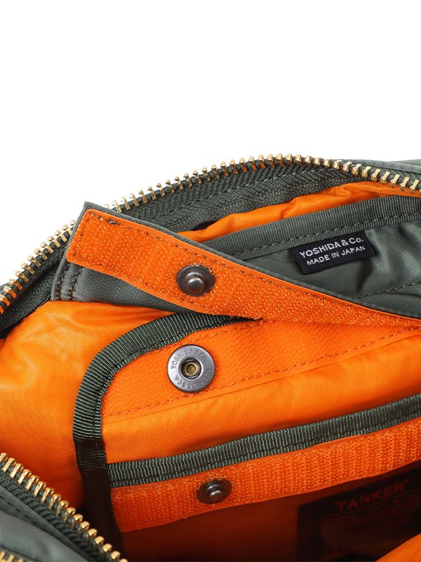 TANKER SLING BAG W zip(L)-タンカースリングバッグダブルジップ TANKER SLING BAG W zip(L)-タンカースリングバッグダブルジップ