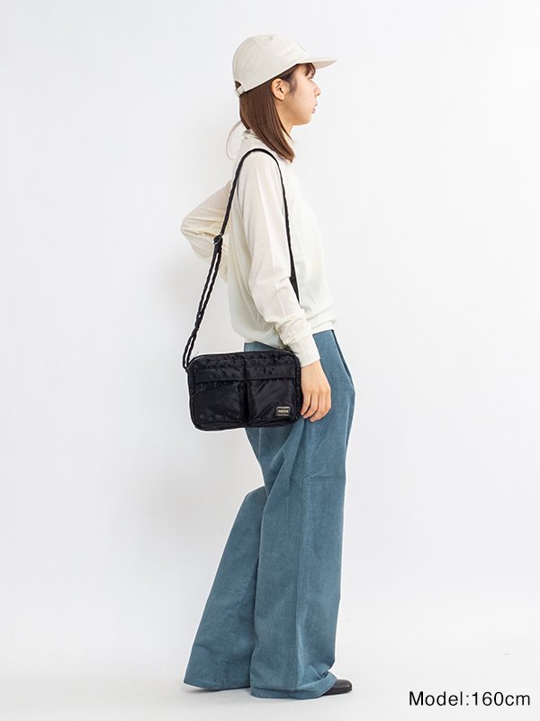 だ*)様 【美品】PORTER タンカー バックパック ダブルジップ ナイロン TANKER SLING BAG W zip-タンカースリングバッグダブルジップ