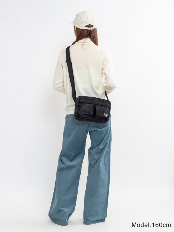 TANKER SLING BAG W zip-タンカースリングバッグダブルジップ