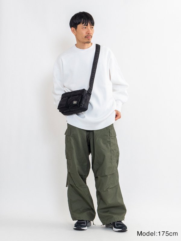 TANKER SLING BAG W zip-タンカースリングバッグダブルジップ