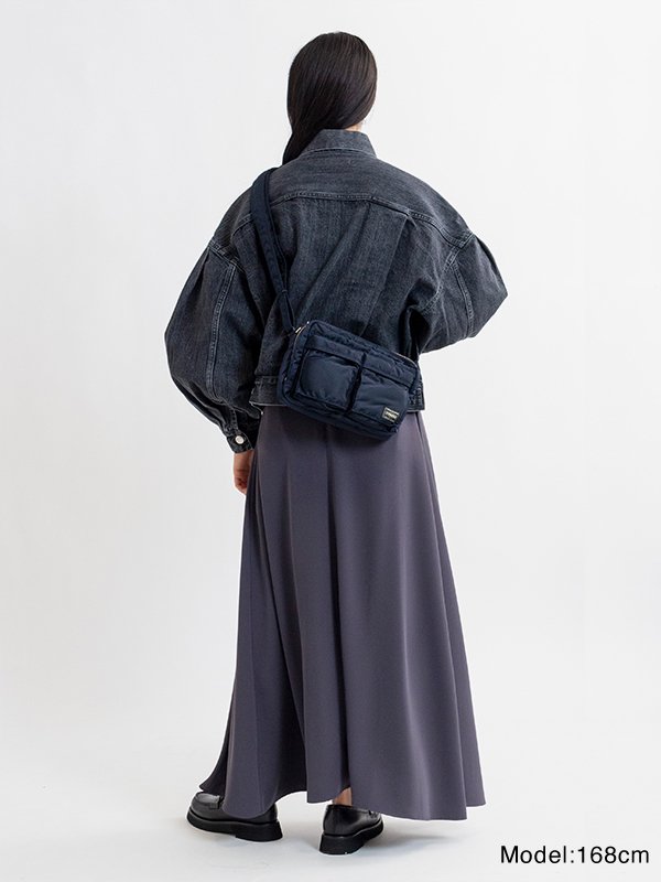 TANKER SLING BAG W zip-タンカースリングバッグダブルジップ