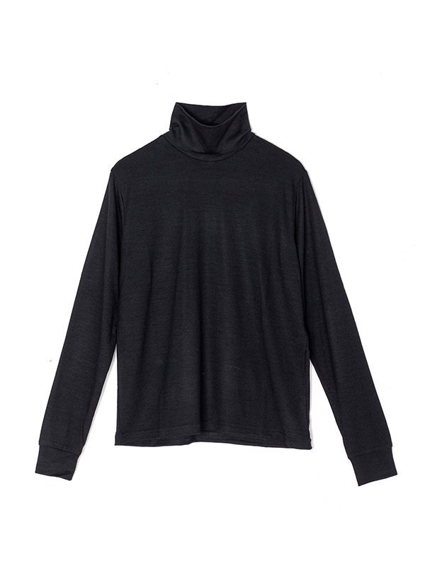 WOOL TURTLE NECK TEE-ウールタートルネックティー-HYKE（ハイク）通販| st company