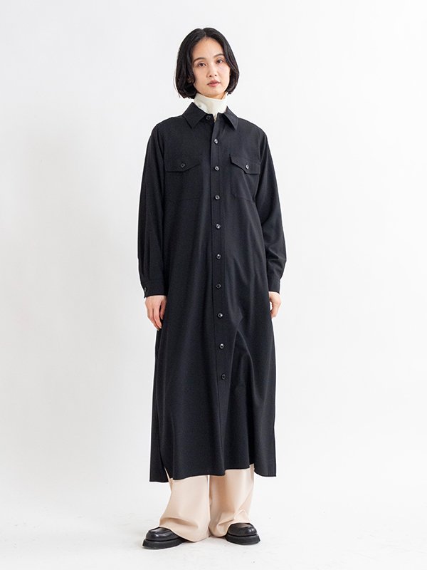 TROPICAL SHIRT DRESS-トロピカルシャツドレス-HYKE（ハイク）通販| st company