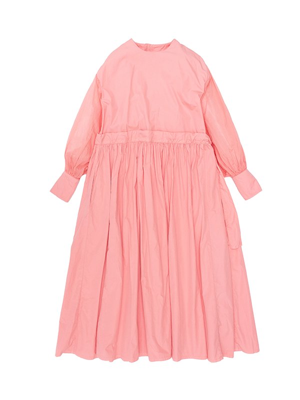 suvin cotton broadcloth farmer dress-スビンコットンブロード