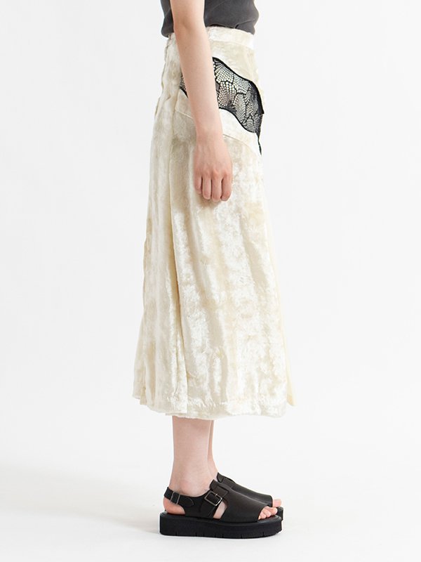 Velvet lace skirt-ベルベットレーススカート-TOGA PULLA（トーガプルラ）通販| st company