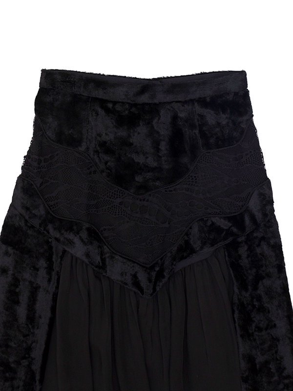 Velvet lace skirt-ベルベットレーススカート-TOGA PULLA（トーガプルラ）通販| st company