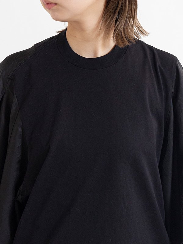 Cotton jersey T-shirt-コットンジャージーTシャツ-TOGA PULLA Cotton jersey T-shirt-コットンジャージーTシャツ-TOGA PULLA