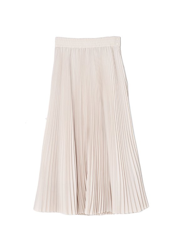 TAFFETA PLEATED SKIRT-タフタプリーツスカート-HYKE（ハイク）通販| st company