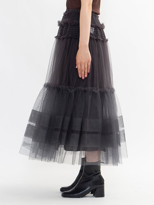 Tulle skirt-チュールスカート-Chika Kisada（チカキサダ）通販| st company