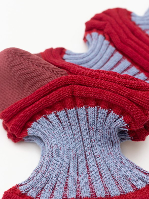 GARTER RIB SOCKS-ガーターリブソックス-CFCL（シーエフシーエル）通販| stcompany