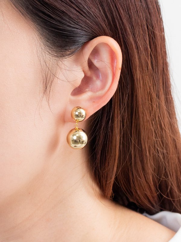 BALL EARRINGS-ボールイヤリング-HYKE（ハイク）通販| st company
