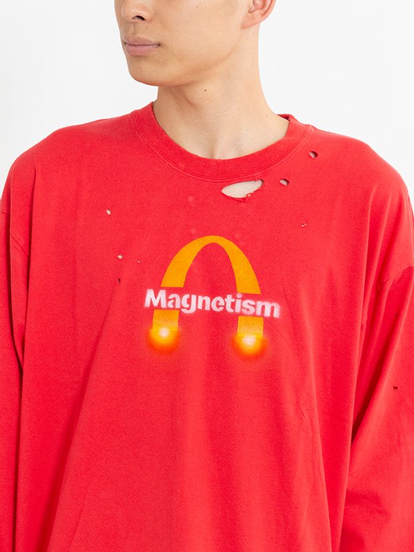 MAGNETIC LONG SLEEVE T-SHIRT-マグネットロングスリーブTシャツ-doublet（ダブレット）通販| st company