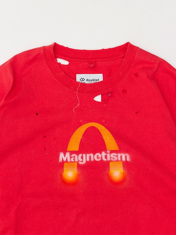 MAGNETIC LONG SLEEVE T-SHIRT-マグネットロングスリーブTシャツ MAGNETIC LONG SLEEVE T-SHIRT-マグネットロングスリーブTシャツ