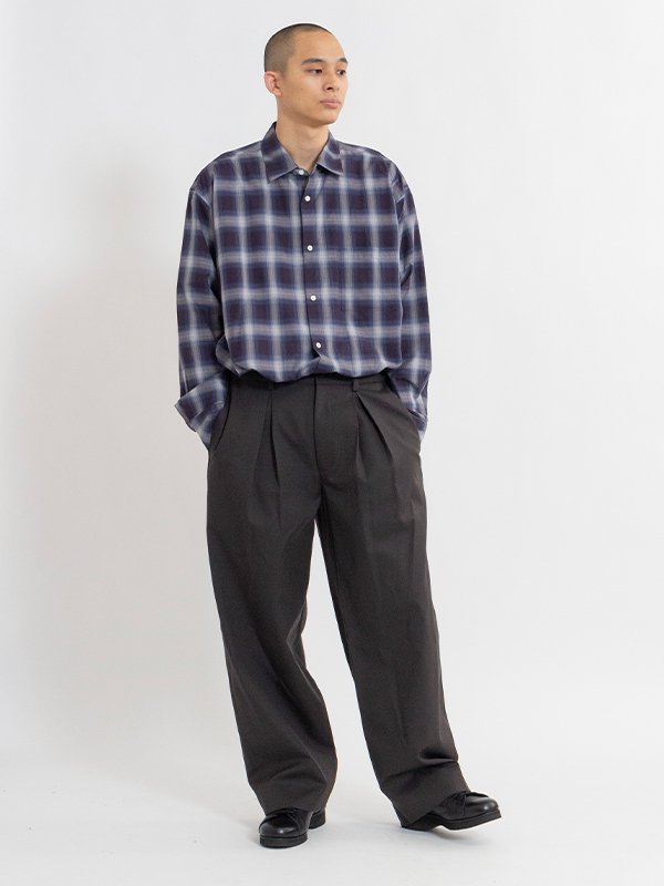 OVERSIZED DOWN PAT SHIRT-オーバーサイズダウンパッドシャツ-ssstein（シュタイン）通販| stcompany