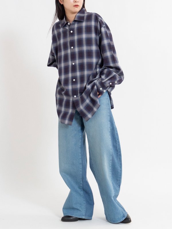 DEFORMATION WIDE DENIM JEANS-デフォルメーションワイドデニムジーンズ-ssstein（シュタイン）通販| stcompany