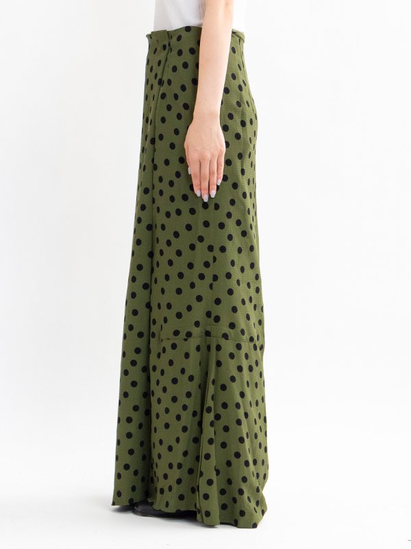 Dot print long skirt-ドットプリントロングスカート-TOGA PULLA（トーガプルラ）通販| st company