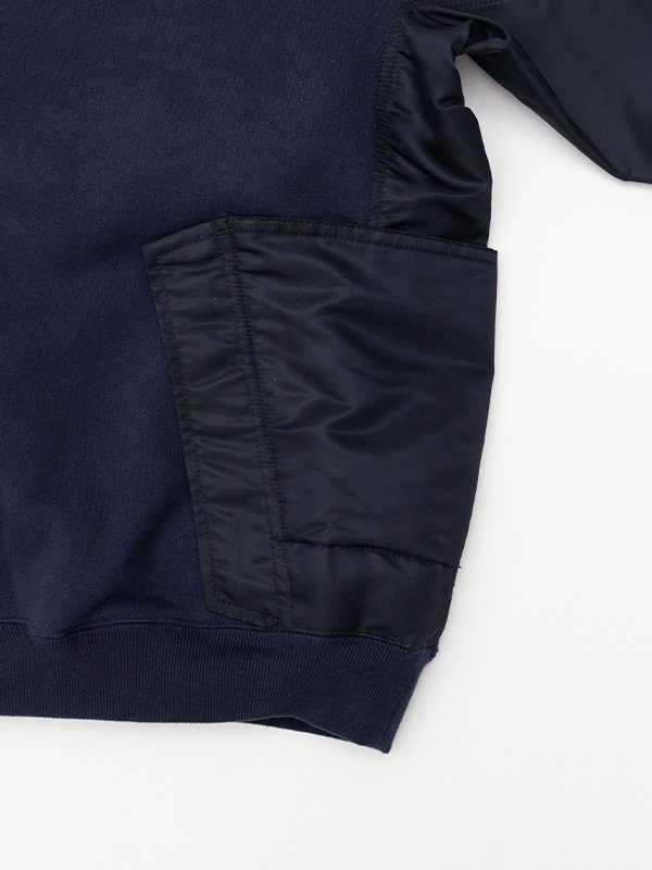 Nylon sweatshirt-ナイロンスウェットシャツ-TOGA VIRILIS（トー