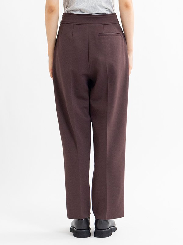 Amunzen 2 tuck tapered pants-アムンゼン2タックテーパード