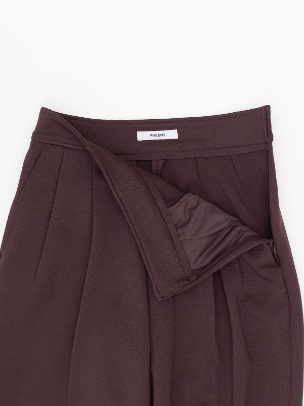 Amunzen 2 tuck tapered pants-アムンゼン2タックテーパード