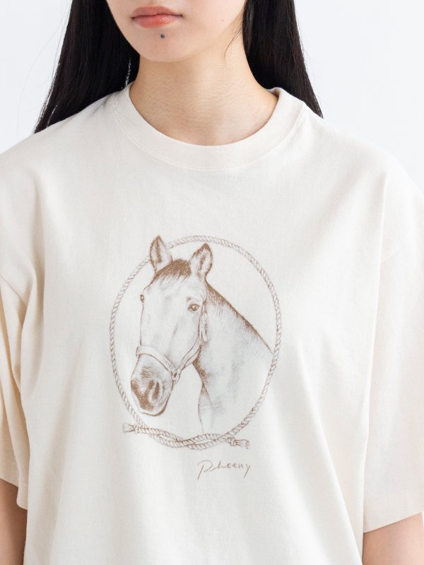 horse short sleeve-ホースショートスリーブTシャツ-PHEENY（フィーニー）通販| st company