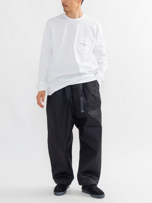 Cotton ester gabardine pants-コットンエステルギャバジンパンツ-COMME des GARCONS HOMME( コムデギャルソンオム)通販| st company