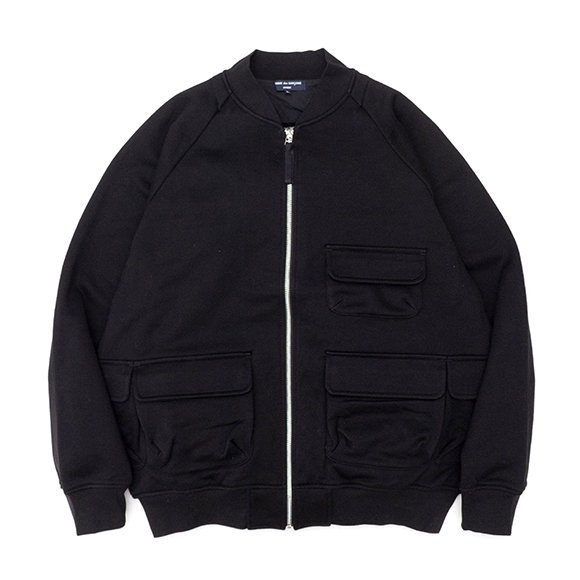 Mercerized cotton fleece blouson-マーセライズコットンフリースブルゾン-COMME des GARCONS HOMME (コムデギャルソンオム)通販| st company