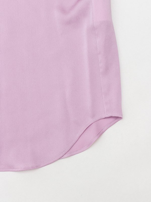 HAMMER SATIN BLOUSE-ハマーサテンブラウス-HYKE（ハイク）通販