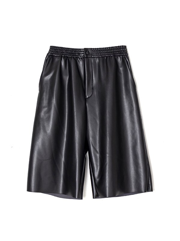 FAUX-LEATHER PANTS-フェイクレザーパンツ-HYKE（ハイク）通販| st company