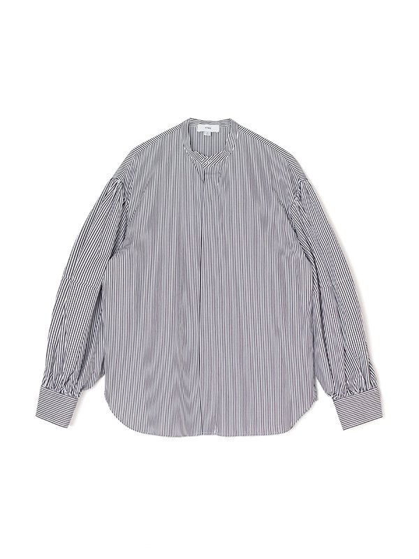 STRIPE BALLOON SLEEVE BLOUSE-ストライプバルーンスリーブブラウス-HYKE（ハイク）通販| st company