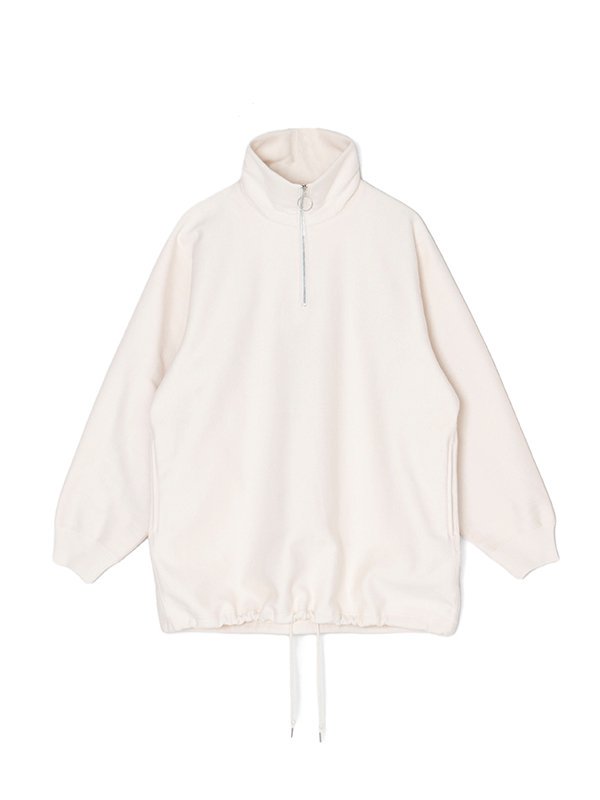 Athletic fleece half zip pulluover-アスレチックフリースハーフジッププルオーバー-PHEENY（フィーニー）通販|  st company