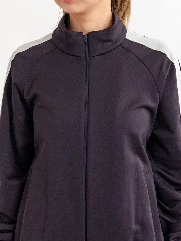 NYLON JERSEY TRACK JACKET-ナイロンジャージートラック