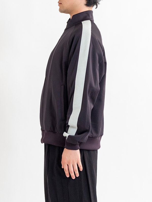 NYLON JERSEY TRACK JACKET-ナイロンジャージートラック