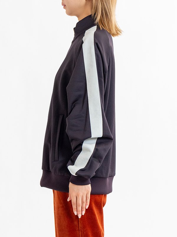 NYLON JERSEY TRACK JACKET-ナイロンジャージートラック