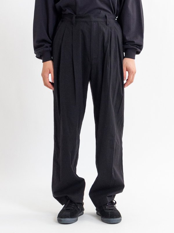 SILK NEP CLOTH EASY WIDE PANTS-シルクネップクロスイージーワイドパンツ-ssstein（シュタイン）通販|  stcompany