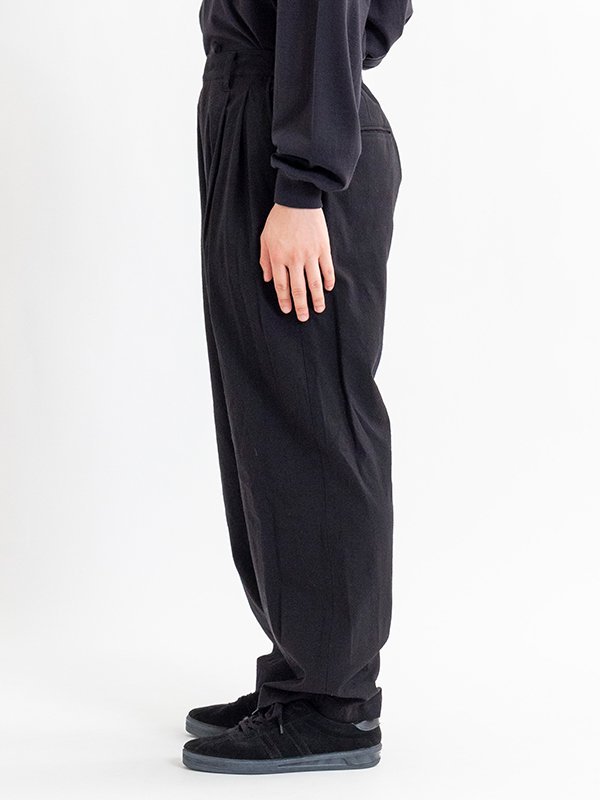 SILK NEP CLOTH EASY WIDE PANTS-シルクネップクロスイージーワイドパンツ-ssstein（シュタイン）通販|  stcompany