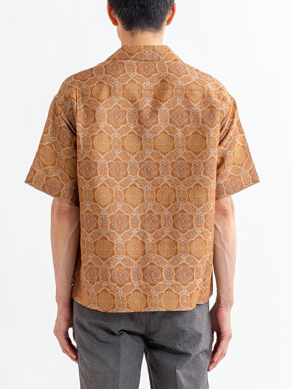 COPA SHIRT S/S JACQUARD-コパシャツショートスリーブ-visvim