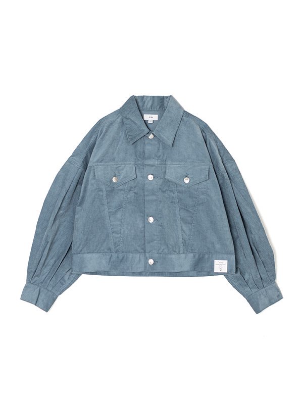 CORDUROY BALLOON SLEEVE JACKET TYPE3-HYKE（ハイク）通販| st company