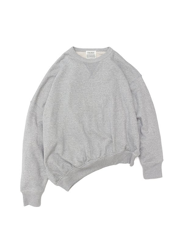 Asymmetry sweat shirt-アシンメトリースウェットシャツ-INSCRIRE（アンスクリア）通販| st company