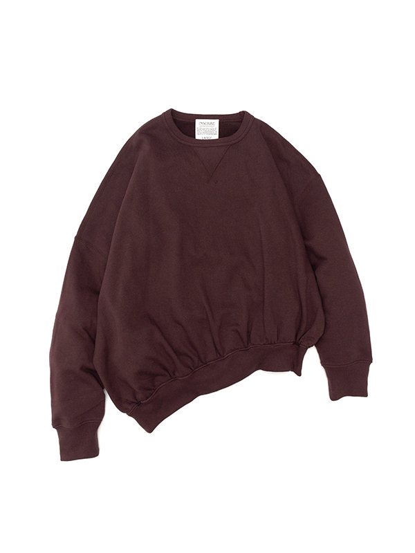 Asymmetry sweat shirt-アシンメトリースウェットシャツ-INSCRIRE（アンスクリア）通販| st company